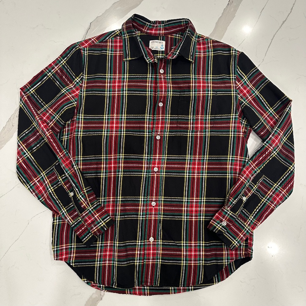 J.crew Crewcuts Boys' button-up shirt size 14 (for Christmas season)